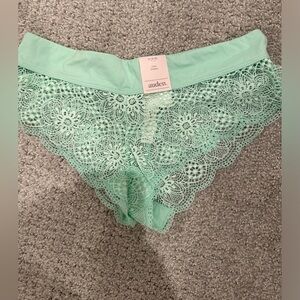 Light Green Cheeky Underwear Size S NWT
